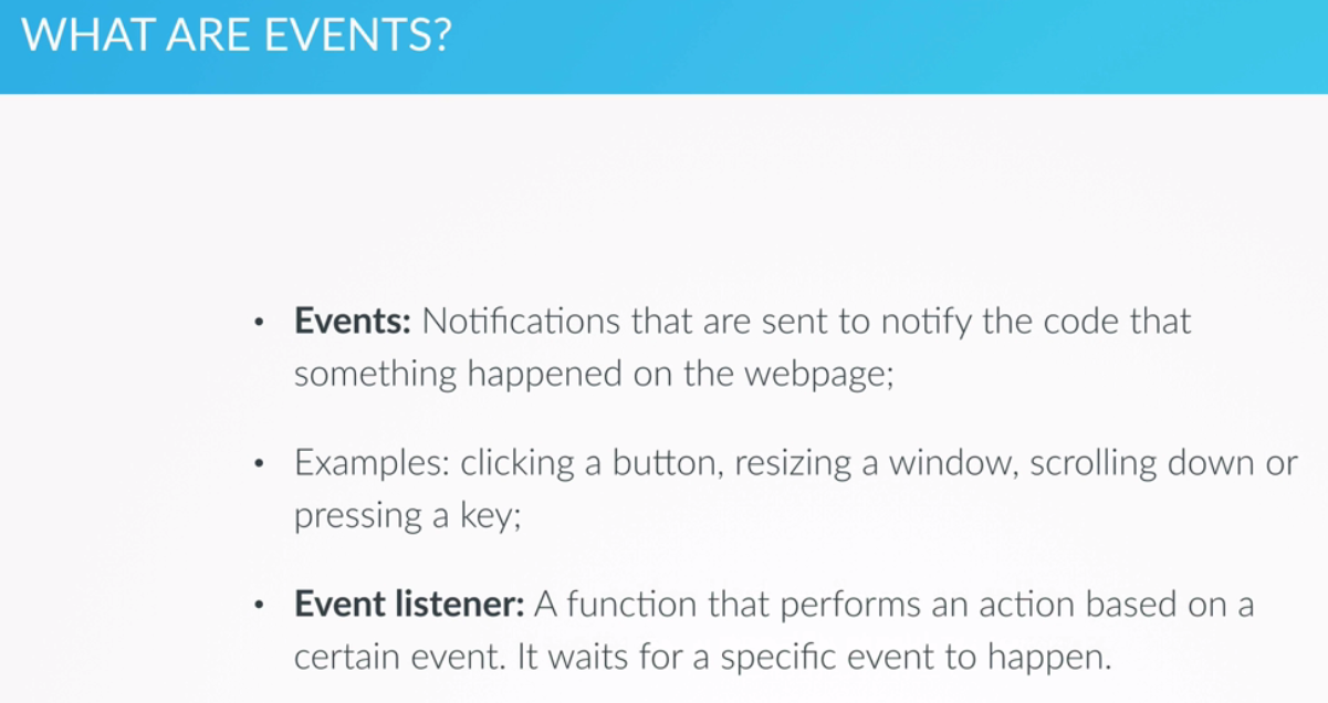 What Are Events?